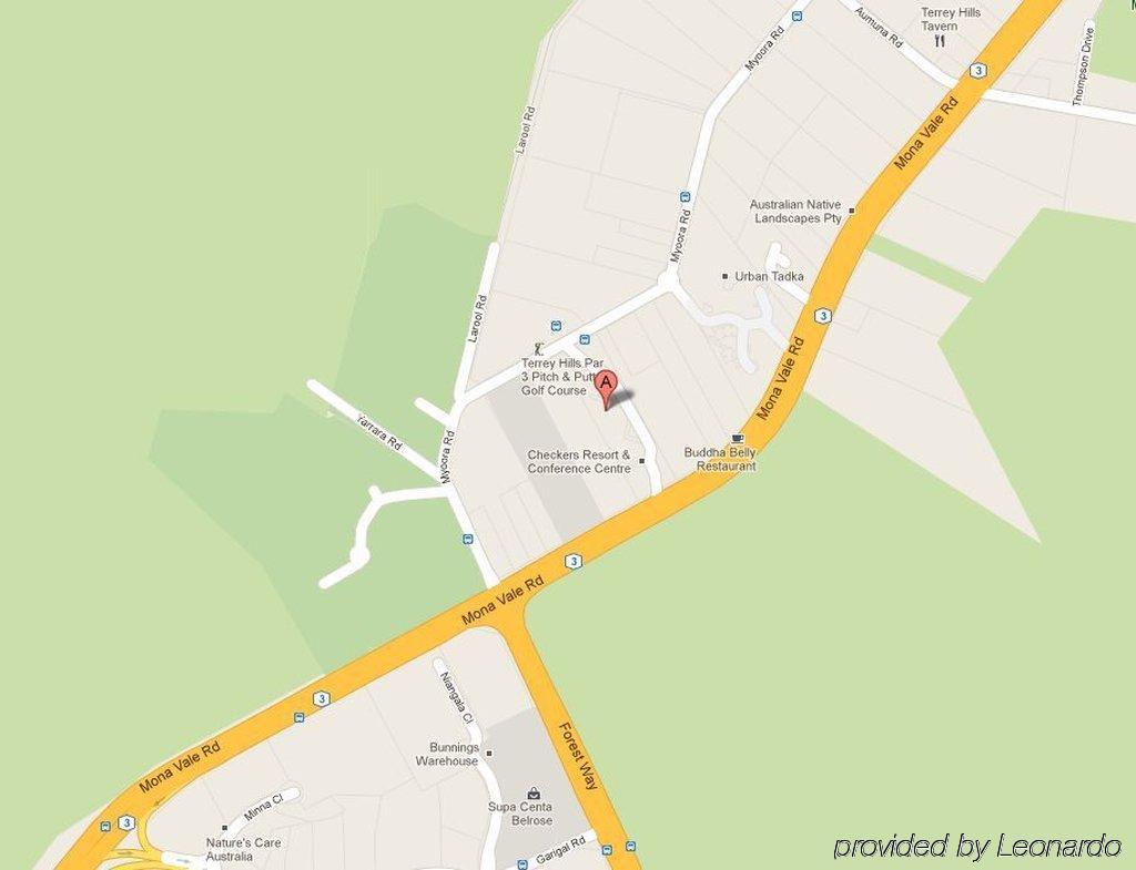 เช็คเกอร์ส รีสอร์ท แอนด์ คอนเฟอเรนซ์ เซ็นเตอร์ Terrey Hills ภายนอก รูปภาพ